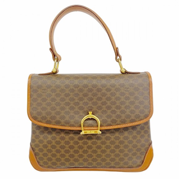 Celine Macadam Brown Handbag for Women P1210170 - Picture 1 of 13